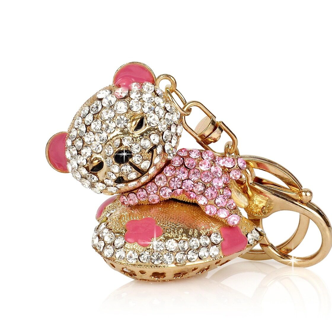 teddy bear, key ring, keychain, key ring pendant, heart, color, gold, pink, packshot, teddy bear, key ring, key ring, keychain, keychain, keychain, heart, heart, heart, heart, heart, gold, pink, pink, pink, packshot, packshot